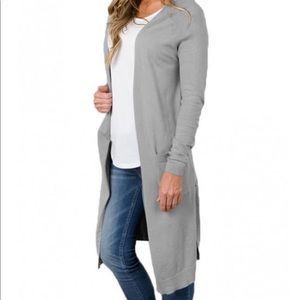Love Tree Gray Cardigan